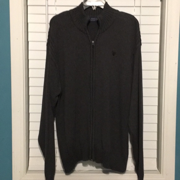 U.S. Polo Assn. Other - US Polo Association Men’s ZIP up Sweater Sz XXL